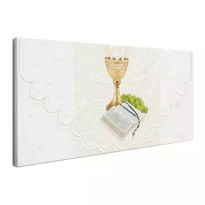 Obraz na płótnie Pamiątką pierwszej komunii