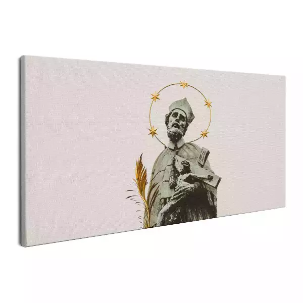 Obraz na płótnie Święty Jan z krzyżem