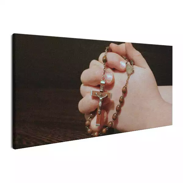 Obraz na płótnie Różaniec modlitwa