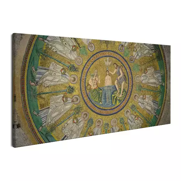 Obraz na płótnie Chrzest Święty Jezusa