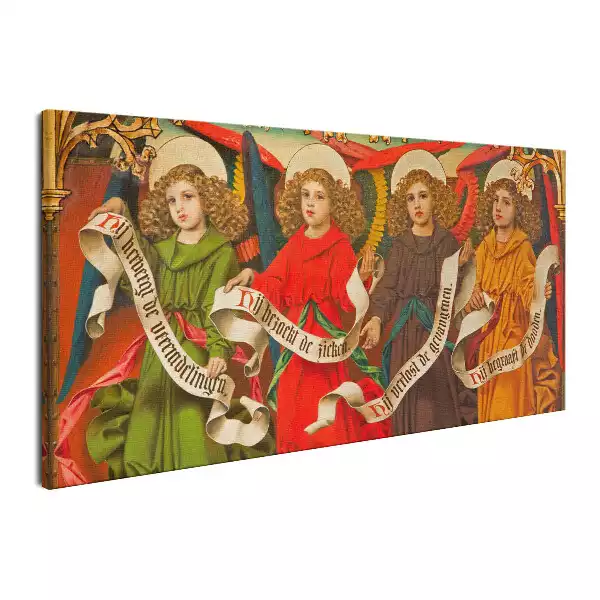 Obraz na płótnie Czterej aniołowie