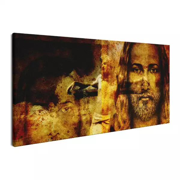 Obraz na płótnie Wizerunek twarzy Jezusa