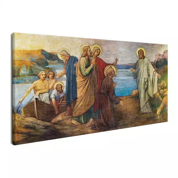 Obraz na płótnie Cud Jezusa u rybaków