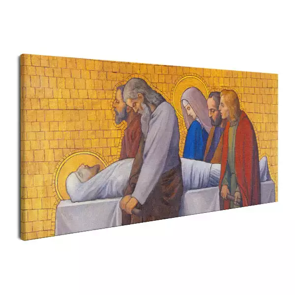 Obraz na płótnie Złożenie Jezusa do grobu