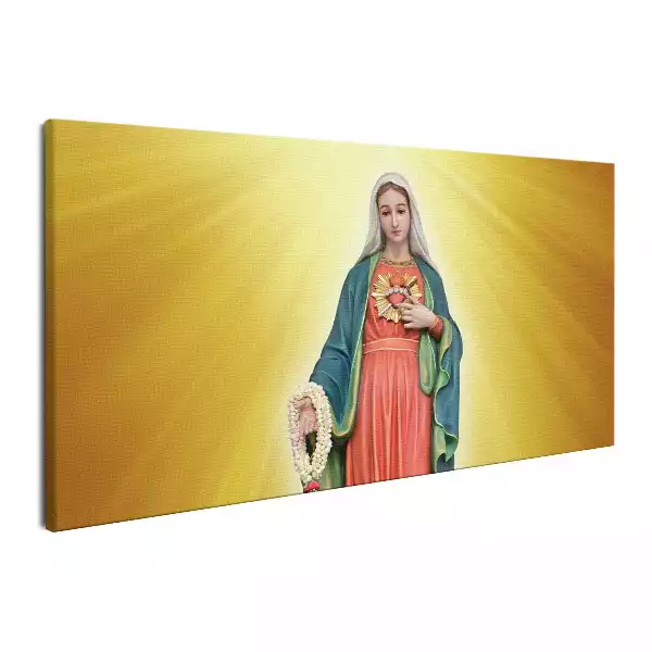 Obraz na płótnie Wizerunek Matki Boskiej Maryi