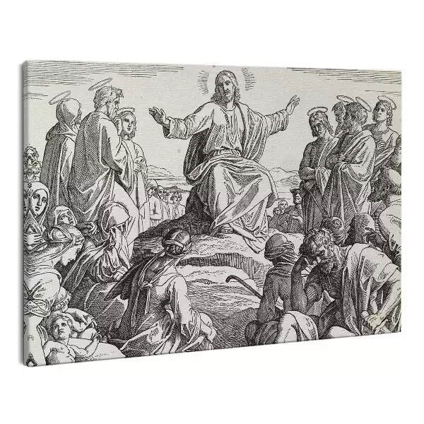 Zdjęcie na płótnie Jezus i uczniowie