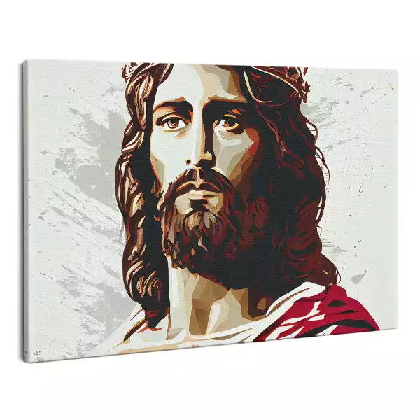 Zdjęcie na płótnie Jezus Chrystus Król Religia