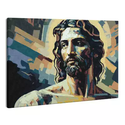 Zdjęcie na płótnie Nowoczesny Portret Jezusa