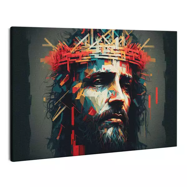 Zdjęcie na płótnie Portret Jezusa w Koronie