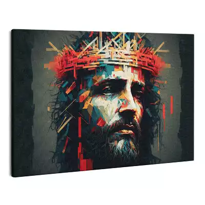 Zdjęcie na płótnie Portret Jezusa w Koronie