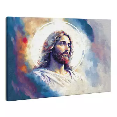Zdjęcie na płótnie Malowany Portret Jezusa
