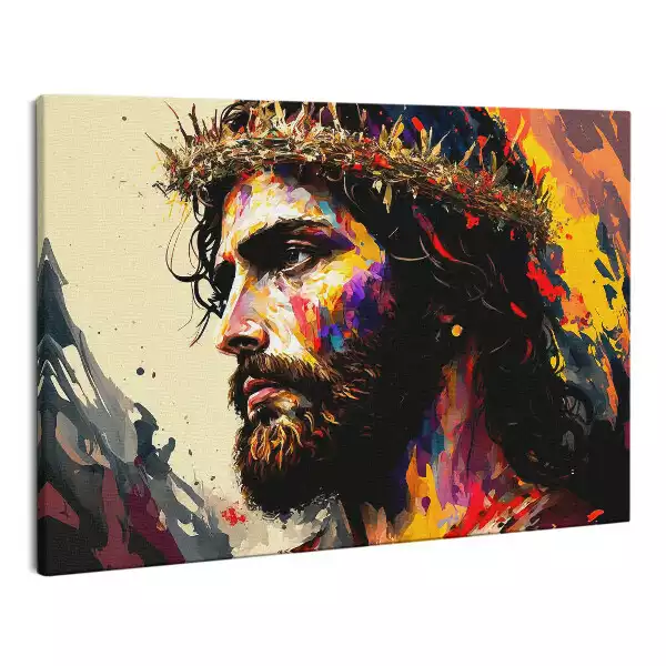 Zdjęcie na płótnie Jezus W Koronie Cierniowej