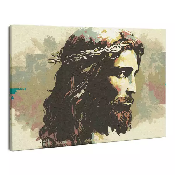 Zdjęcie na płótnie Jezus Chrystus Malowany