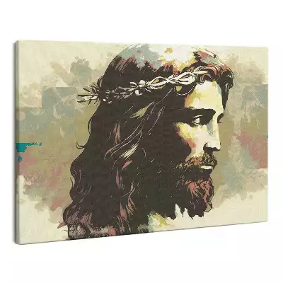 Zdjęcie na płótnie Jezus Chrystus Malowany