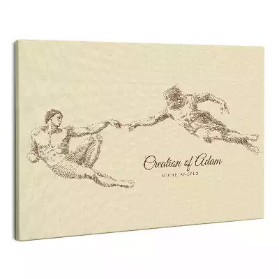 Zdjęcie na płótnie Stworzenie Adama