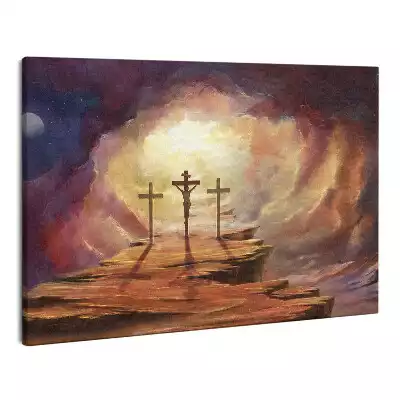 Zdjęcie na płótnie Trzy Krzyże Golgota