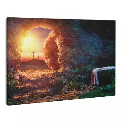 Zdjęcie na płótnie Grota Zmartwychwstania Jezusa