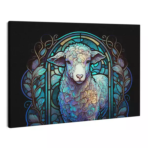 Zdjęcie na płótnie baranek motyw religijny