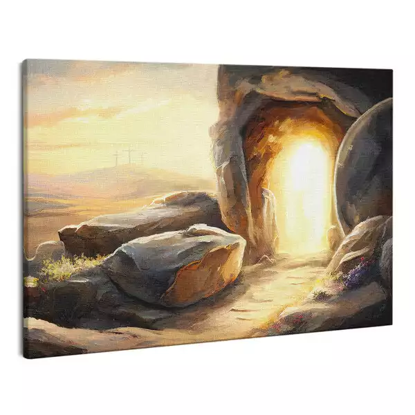Zdjęcie na płótnie Zmartwychwstanie Grota