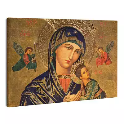 Zdjęcie na płótnie Ikona Maryi Madonny