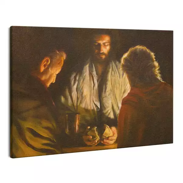 Zdjęcie na płótnie Jezus i uczniowie Wieczerza