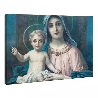 Zdjęcie na płótnie Matka Boża z Jezusem