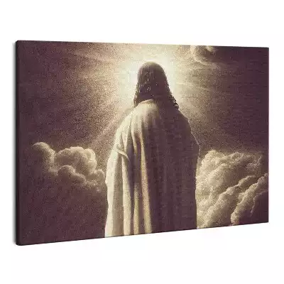 Zdjęcie na płótnie Światłość Jezusa Modlitwa