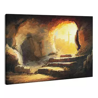 Zdjęcie na płótnie Grób Pański Wielkanoc