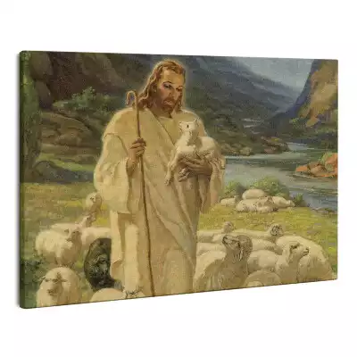 Zdjęcie na płótnie Jezus Dobry Pasterz