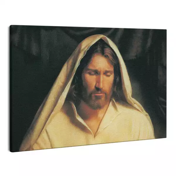 Zdjęcie na płótnie Chrystus Jezus Łamiący Chleb
