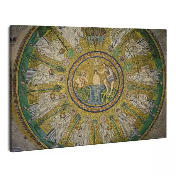 Zdjęcie na płótnie Chrzest Święty Jezusa