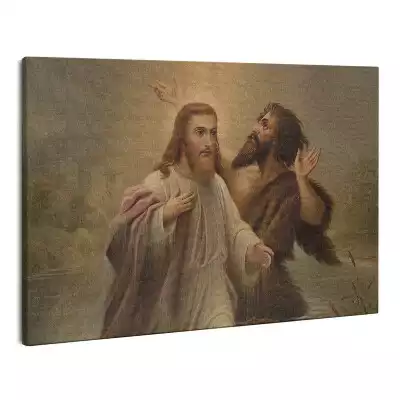 Zdjęcie na płótnie Chrzest Święty Jezusa