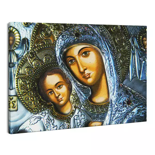 Zdjęcie na płótnie Dziewica Maryja i Jezus