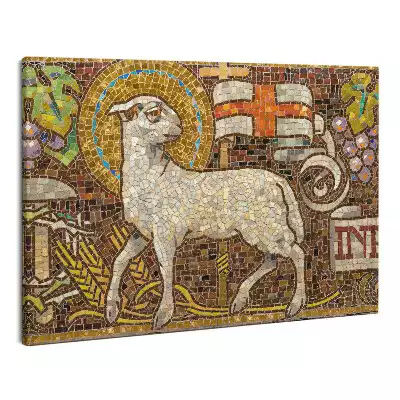Zdjęcie na płótnie Mozaika Baranka Bożego