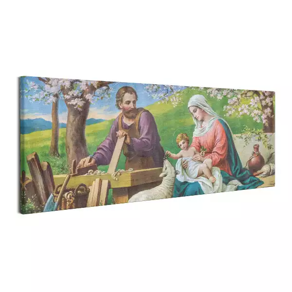 Obraz canvas Święta Rodzina Matka Boża Józef