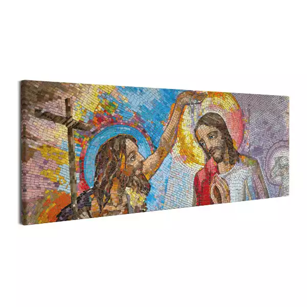 Obraz canvas Jan Chrzciciel Chrzest Jezusa