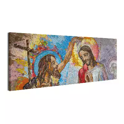 Obraz canvas Jan Chrzciciel Chrzest Jezusa