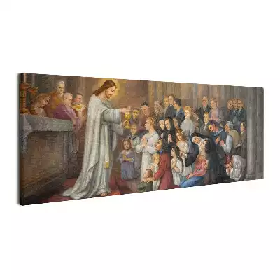 Obraz canvas Jezus Eucharystia Komunia