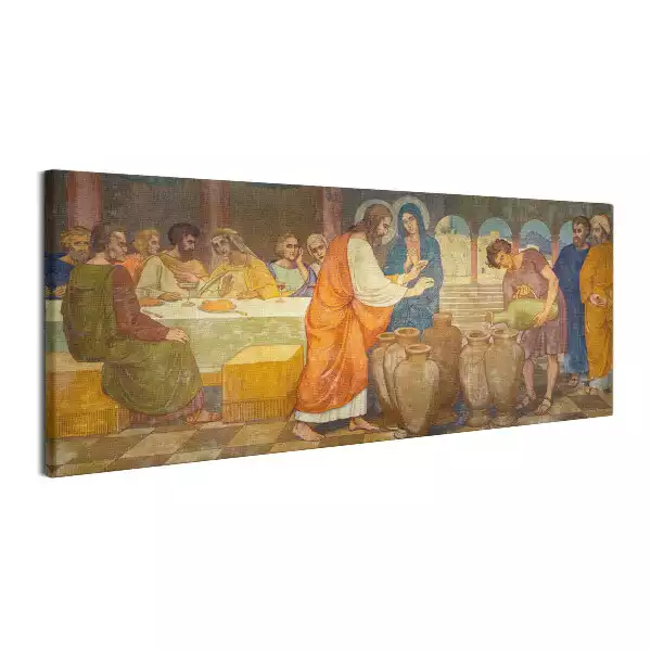 Obraz canvas Cud Jezusa w Kanie Galilejskiej