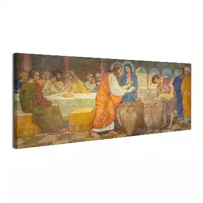 Obraz canvas Cud Jezusa w Kanie Galilejskiej