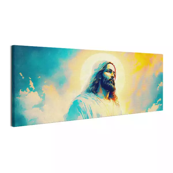 Obraz canvas Malowany Katolicki Jezus