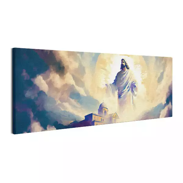 Obraz canvas Jezus opiekun kościoła