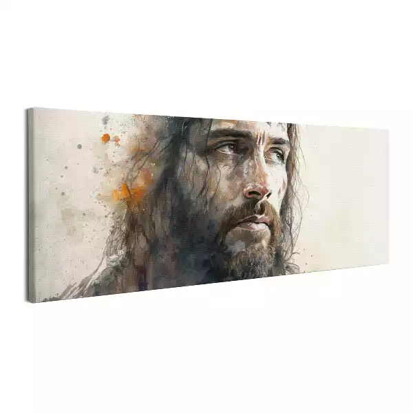 Obraz canvas Akwarela Portret Jezusa