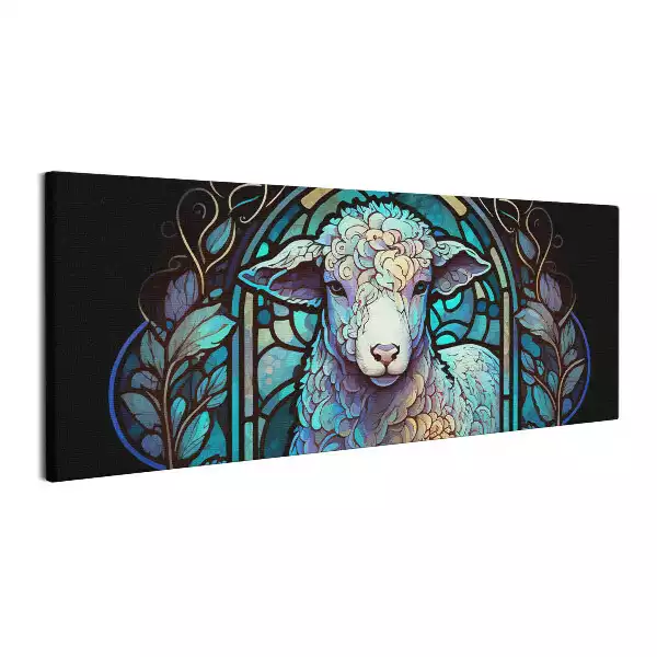 Obraz canvas baranek motyw religijny