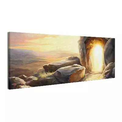 Obraz canvas Zmartwychwstanie Grota