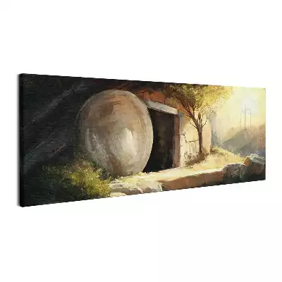 Obraz canvas Grób Pański Wielkanoc motyw