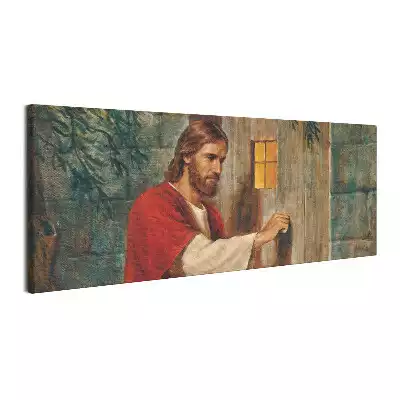 Obraz canvas Jezus Pukający do Drzwi