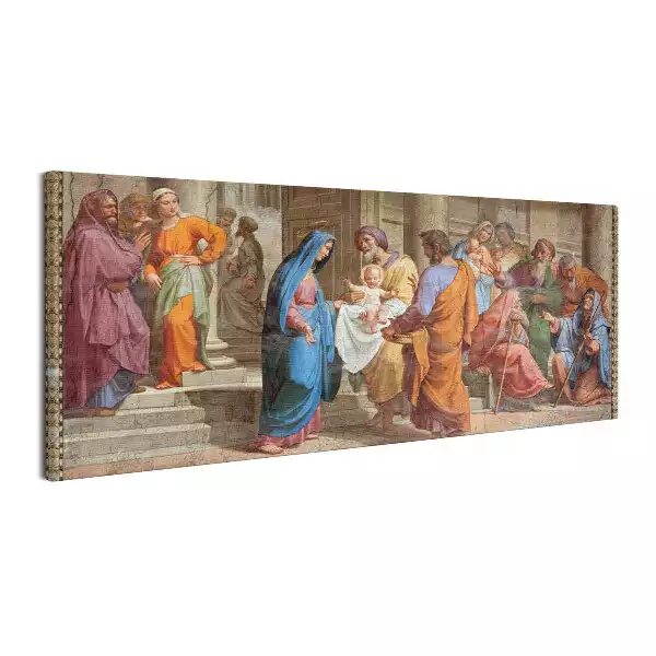 Obraz canvas Ofiarowanie w Świątyni – Bazylika Sant Agostino