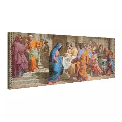 Obraz canvas Ofiarowanie w Świątyni – Bazylika Sant Agostino