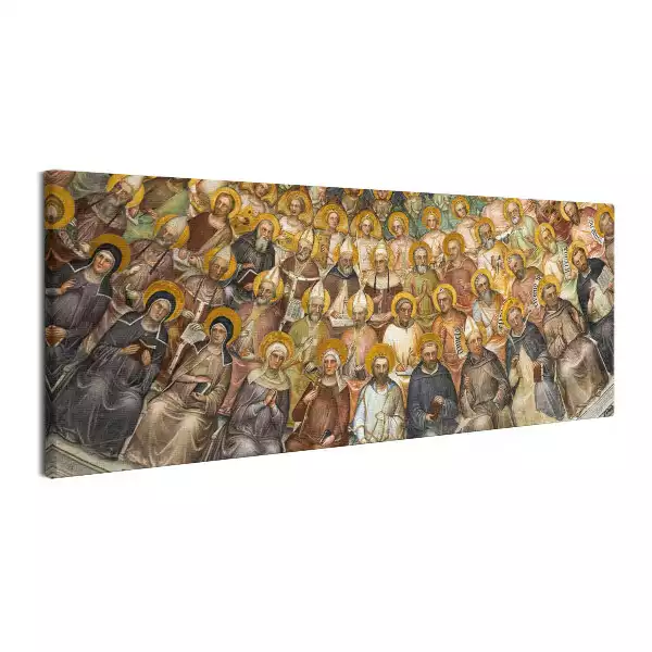 Obraz canvas Freski Świętych w katedrze – Giusto de Menabuoi